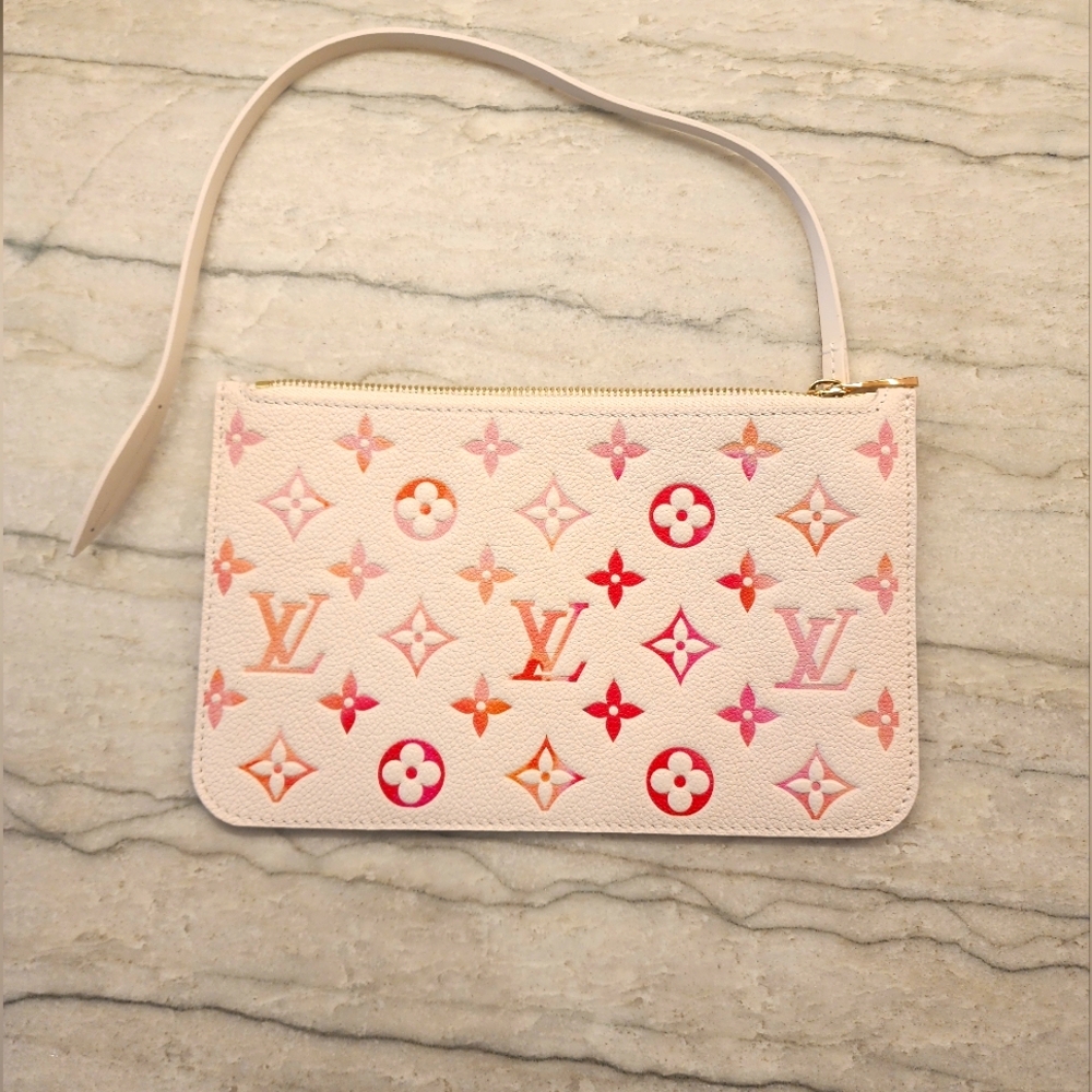 Brand New louis vuitton empreinte Monogram Sunrise Collection 2024 pouchette MM